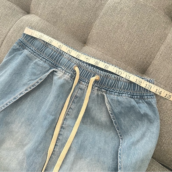 OneTeaspoon Split Seam Harem Jeans, light wash,  Size XS - Picture 4 of 11